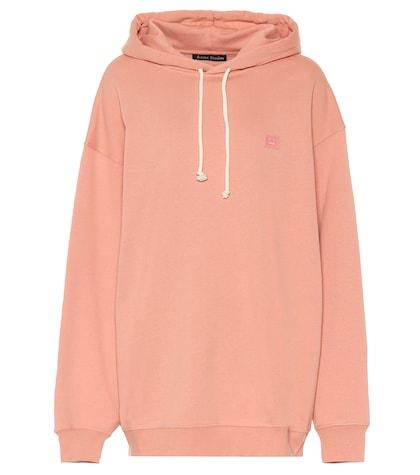 Acne Studios Farrin Face Oversized Cotton Hoodie