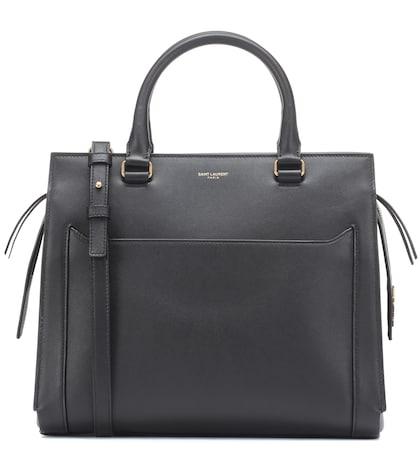 Saint Laurent Medium East Side Leather Tote