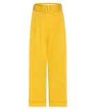 Isa Arfen Cropped Twill Trousers