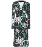 Diane Von Furstenberg Cybil Floral-printed Silk Dress