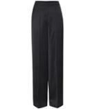 Gianvito Rossi Wide-legged Sateen Trousers