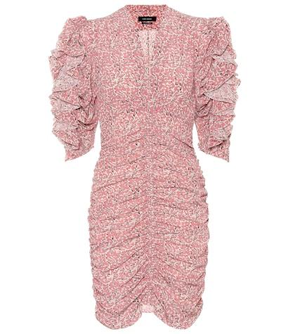 Isabel Marant Andor Stretch Silk Minidress