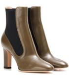 Balmain Leather Ankle Boots