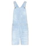 Citizens Of Humanity Quincey Short Cotton Overalls