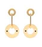 Jimmy Choo Disc Drop Earrings