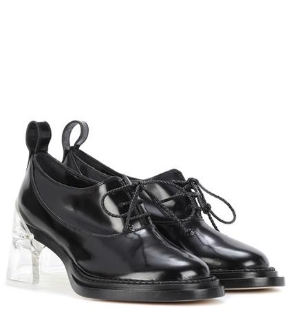 T By Alexander Wang Leather Derby Shoes