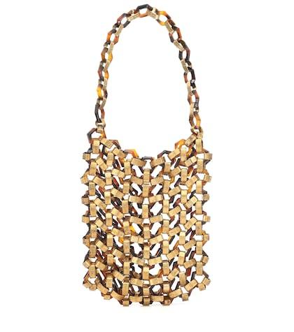 Cult Gaia Mia Acrylic And Metal Tote
