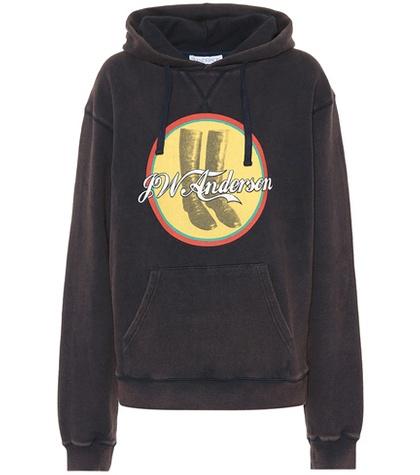 Gucci Jwa Cola Boots Cotton Hoodie