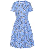 Carolina Herrera Printed Stretch Cotton Dress