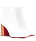 Christian Louboutin Hilconico 85 Patent Leather Ankle Boots