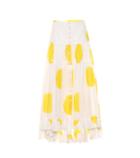 Alexandra Miro Exclusive To Mytheresa – Penelope Dotted Cotton Maxi Skirt