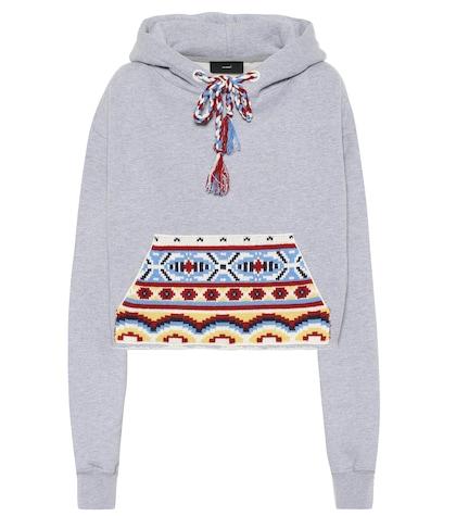 Mm6 Maison Margiela Cotton And Cashmere Hoodie