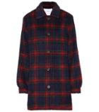 Velvet Colette Wool-blend Plaid Jacket
