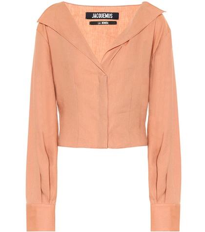 Jacquemus La Chemise Linen-blend Shirt