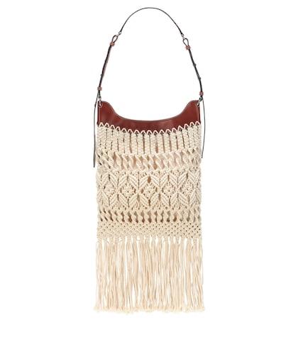 Isabel Marant Teomia Crochet Shoulder Bag