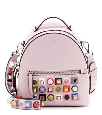Lisa Marie Fernandez Embellished Leather Shoulder Bag