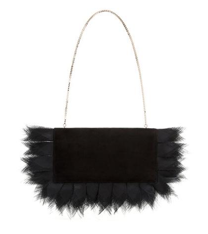 Jimmy Choo Tux Suede Box Clutch