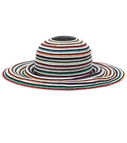 Missoni Mare Striped Straw Hat