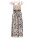 Redvalentino Embroidered Tulle Dress