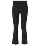 S Max Mara Umanita Cropped Stretch-twill Pants
