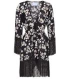 Athena Procopiou Fringed Silk Cover-up