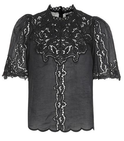 Isabel Marant Lace-paneled Top