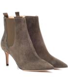 Gianvito Rossi Evan Suede Ankle Boots