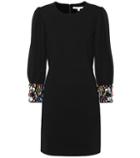 Veronica Beard Amery Embellished Jersey Dress