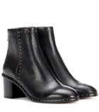 Vince Willow Leather Ankle Boots