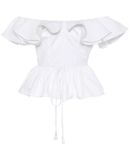 Johanna Ortiz Amarena Poplin Top