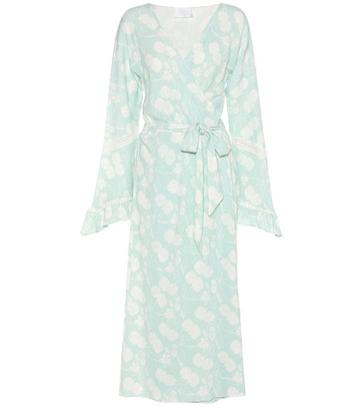 Athena Procopiou Printed Crêpe Dress