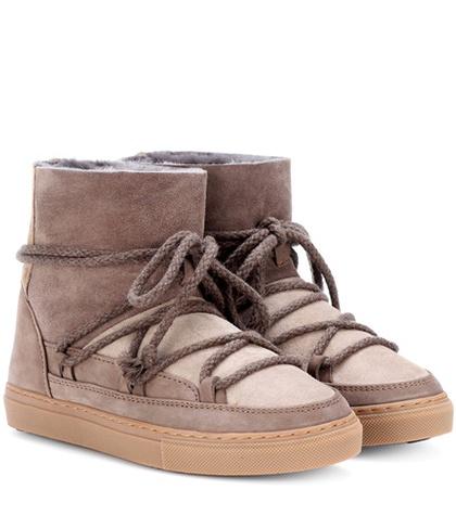 Inuikii Sneaker Patchwork Suede Boots