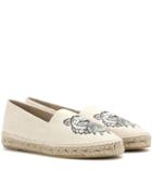 Jw Anderson Embroidered Espadrilles
