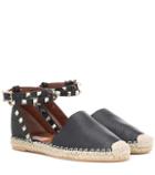 Rag & Bone Valentino Garavani Rockstud Leather Espadrilles