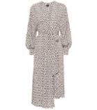 Isabel Marant Alexandra Stretch Silk Wrap Dress