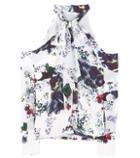 Acne Studios Aila Printed Silk Blouse