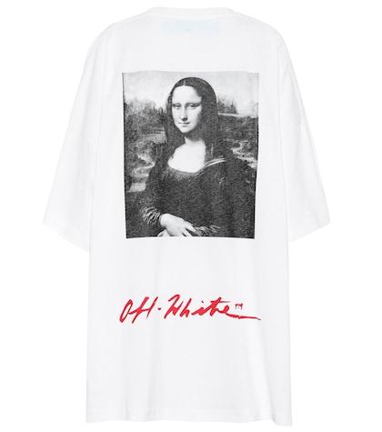 Off-white Oversized Printed Cotton T-shirt