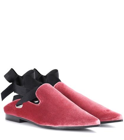 Yeezy X Robert Clergerie Lubay Velvet Loafers