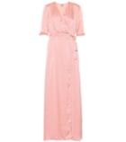 Baum Und Pferdgarten Adelita Dotted Silk Jacquard Dress