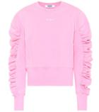 Msgm Cotton Jersey Sweatshirt