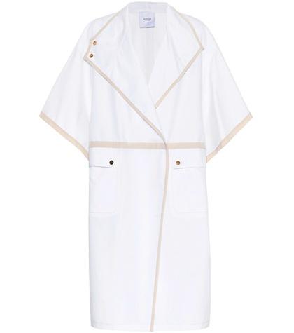 Roksanda Cotton And Silk Cape Coat