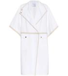 Roksanda Cotton And Silk Cape Coat