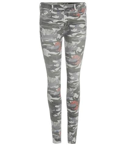 True Religion Halle Mid-rise Printed Skinny Jeans