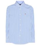 Pippa Holt Striped Cotton-blend Shirt