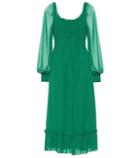 Heidi Klein Silk Chiffon Midi Dress
