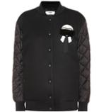 Prada Karlito Bomber Jacket With Fur