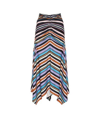 Chlo Striped Maxi Skirt