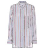 Isabel Marant, Toile Yvana Striped Cotton-blend Shirt
