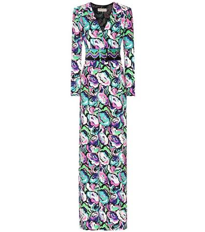 Emilio Pucci Crêpe Maxi Dress