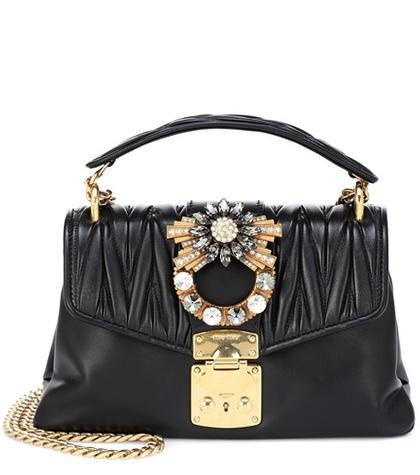 Mcq Alexander Mcqueen Matelassé Leather Shoulder Bag